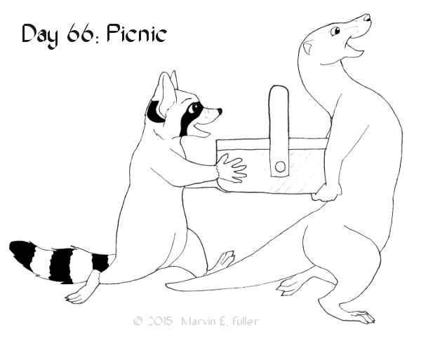 Daily Sketch 66 - Picnic